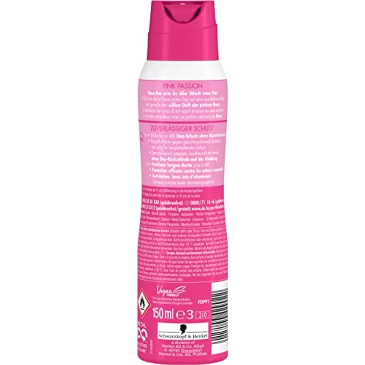 Fa Deospray Pink Passion, 150 ml – Bild 2