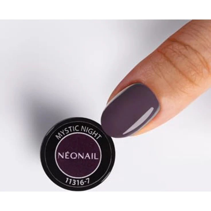 NÉONAIL UV Nagellack 7,2 ml - LILA - MYSTIC NIGHT - Starke Pigmentierung, 21 Tage Haltbarkeit, Zertifizierte Qualität, Aushärtung in UV-Lampe – Bild 3