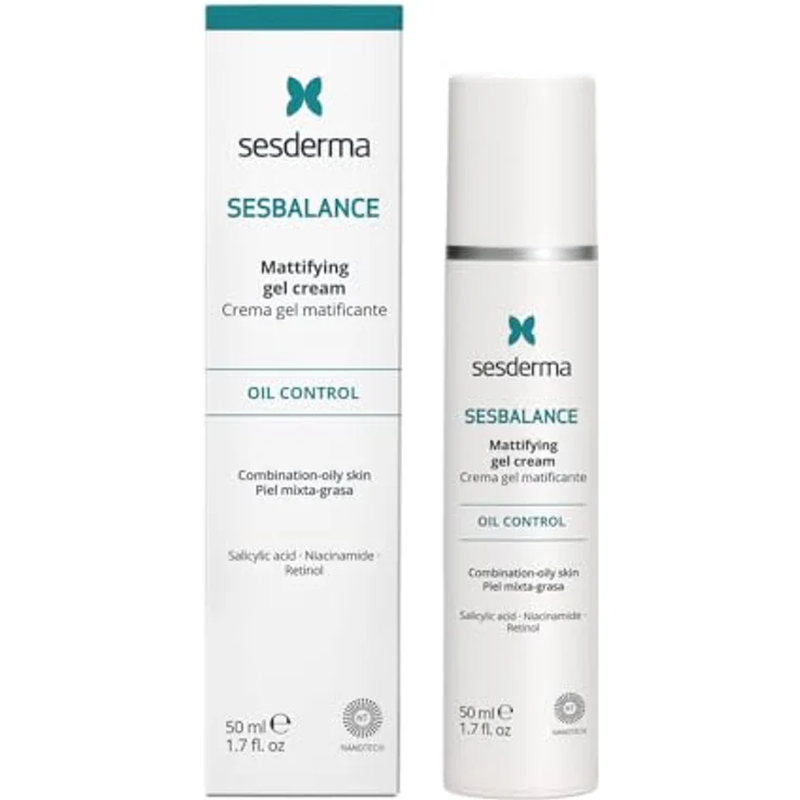 Sesderma SESBALANCE, sebum-regulierende Gel-Creme für fettige und Mischhaut, 50 ml – Bild 2