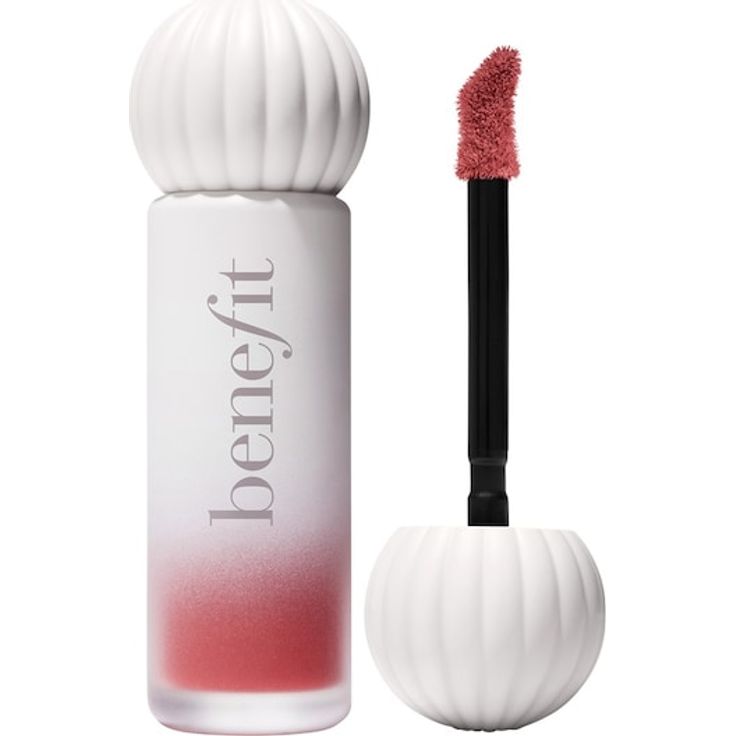 Benefit Plushtint Lippenfarbe, feuchtigkeitsspendender matter Tint Lipgloss für Damen, 6 ml, langanhaltend mit Hyaluronsäure und samtigem Finish
