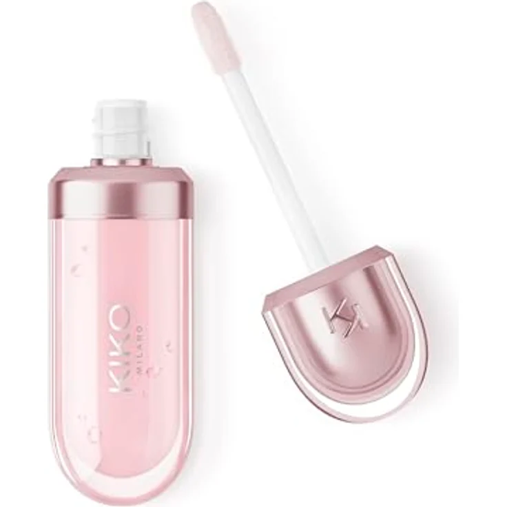 KIKO Milano 3D Hydra Lip Oil, Lippenöl mit feuchtigkeitsspendender Wirkung, Farbton 03 Glossed Glass, 6.5 ml – Bild 1