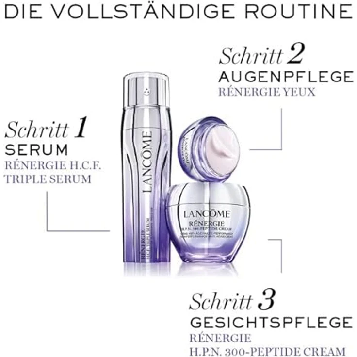 Lancôme Rénergie H.P.N. 300-Peptide Cream, Antifalten-Tagescreme Ersatzfüllung für Damen, 50 ml, regenerierend und feuchtigkeitsspendend – Bild 6
