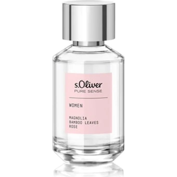 s.Oliver Pure Sense Women Eau de Parfum, veganer Damenduft mit Bergamotte, Zitrone und Magnolien, 30 ml