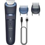 Philips Series 3000 BT3665/15 Bartschneider, wasserfest mit selbstschärfenden Klingen und Schnittlängeneinstellungen