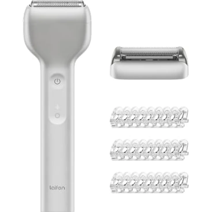 Laifen T1 Pro, Elektrorasierer für Herren mit 12.000 Schnitte/min, 100 Minuten Akkulaufzeit, IPX7 wasserdicht, Aluminiumlegierung, reisetauglich