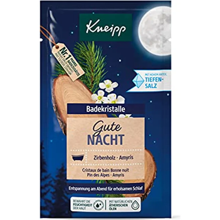 Kneipp Gute Nacht Zirbenholz & Amyris Badesalz 60 g