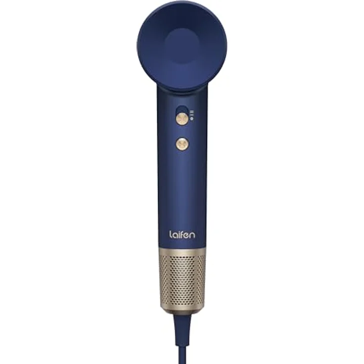 LAIFEN SWIFT Premium Haartrockner, 1500 Watt mit Hochgeschwindigkeitsmotor, Goldblau – Bild 1