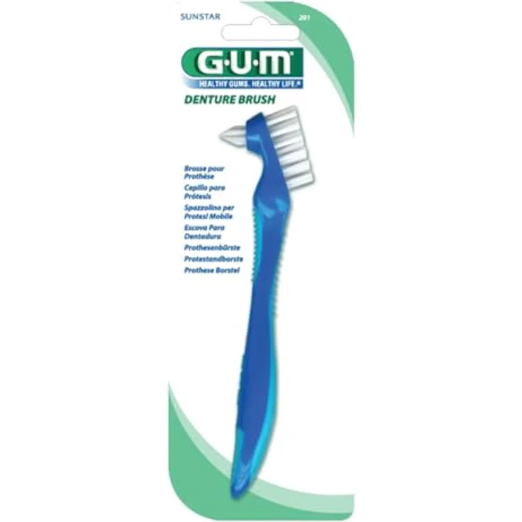 GUM Prothesenbürste - Bürste für Prothesen Prothesenbürste – Bild 2