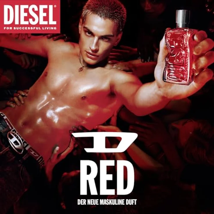 Diesel D by Red Parfüm | Eau de Parfum für Herren | Langanhaltend | Feurig frischer Duft | 50 ml – Bild 5