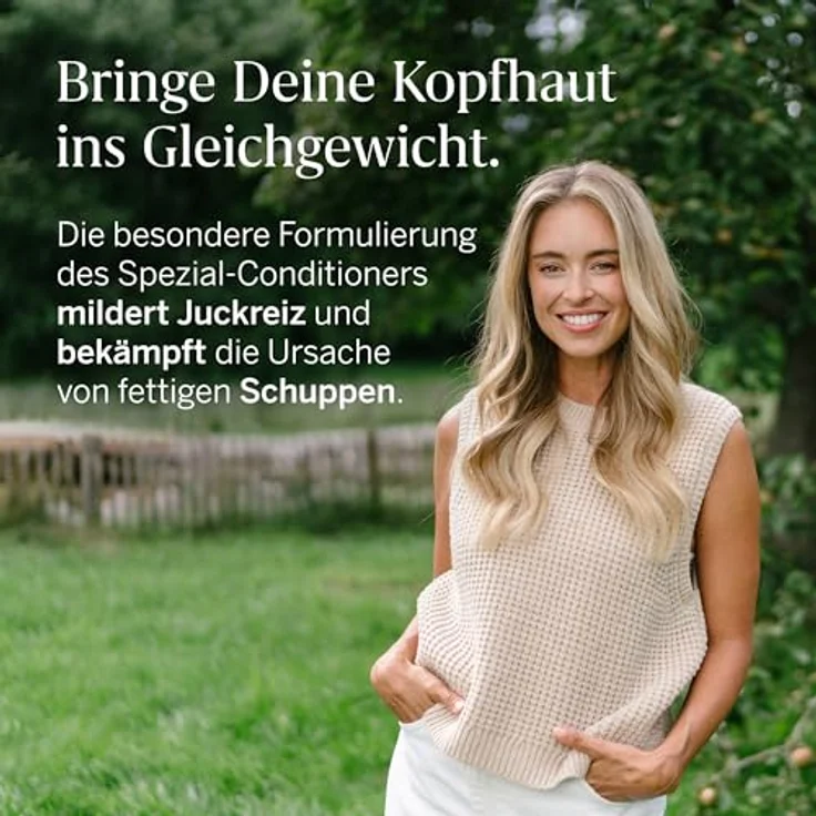 RAUSCH Spezial-Conditioner mit Weidenrinde 150 ml – ausgleichende Pflege bei fettigen Schuppen & juckender Kopfhaut – vegan & silikonfrei, mit Weidenrinden-Extrakt, hergestellt in der Schweiz – Bild 2