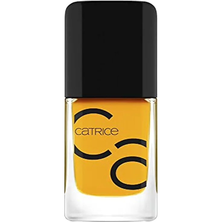 Catrice ICONAILS Gel Lacquer, Gellack, Nagellack, Nr. 129 Bee Mine, gelb, langanhaltend, glänzend, ohne Aceton, vegan, Mikroplastik Partikel frei (10,5ml)