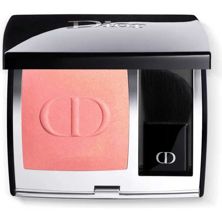 DIOR Rouge Blush, kompaktes Rouge mit Pinsel und Spiegel, 219 Rose Montaigne (Shimmer), 6,7 g