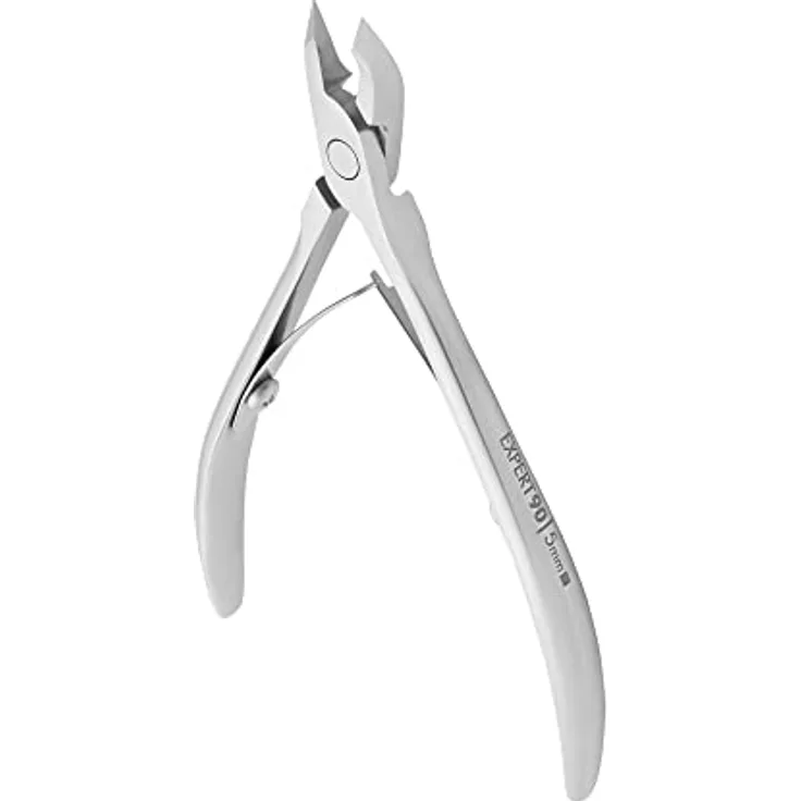 STALEKS PRO Professionelle Nagelzange Expert 90, gerade Schneide, 5mm, korrosionsbeständig aus Edelstahl AISI 420