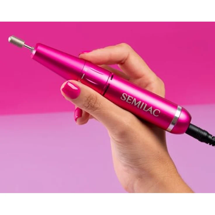 Semilac Elektrische Nagelfeile Mini Pen, Nagelpflegegerät für präzise Maniküre, kompakt und benutzerfreundlich – Bild 2