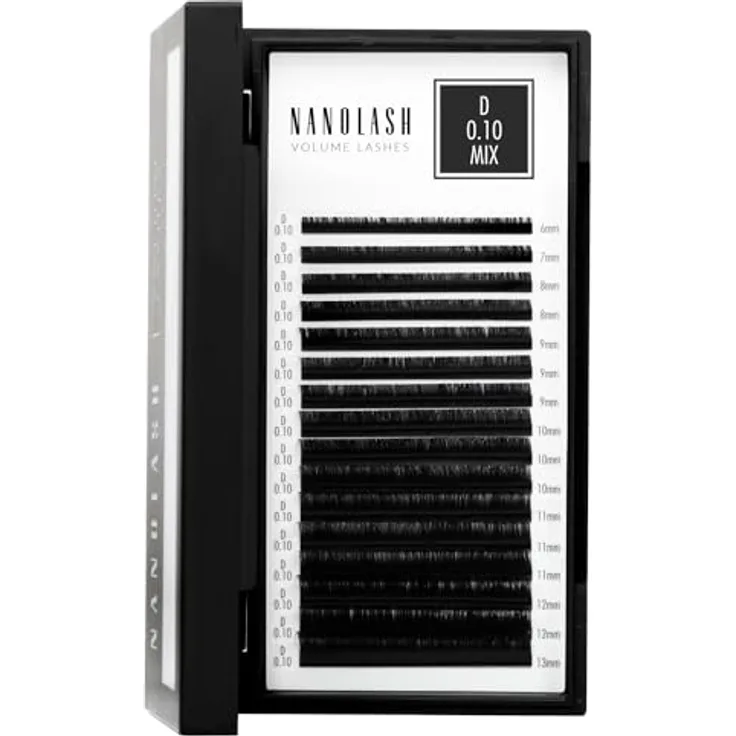 Nanolash Volume Lashes künstliche Wimpern 0.10 D 6-13mm 1 St.