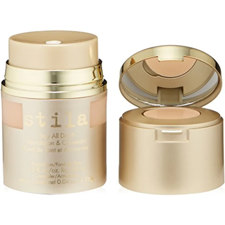 Stila Stay All Day Foundation & Concealer, 30 ml, hochauflösende matte Grundierung, beige 4
