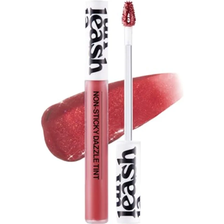 Unleashia Non-Sticky Dazzle Tint, langlebiger Lipgloss in Farbton NO.3 Glow Day, 7.6 g, feuchtigkeitsspendend und glanzgebend – Bild 1