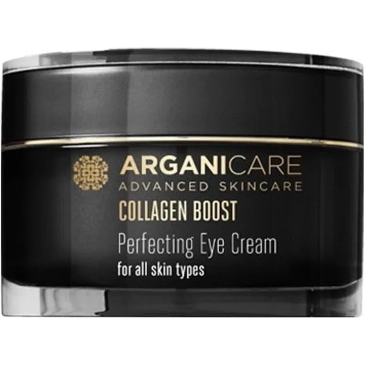 Arganicare Perfect Eyes Cream, Anti-Falten-Augencreme mit Collagen für alle Hauttypen, 30 ml