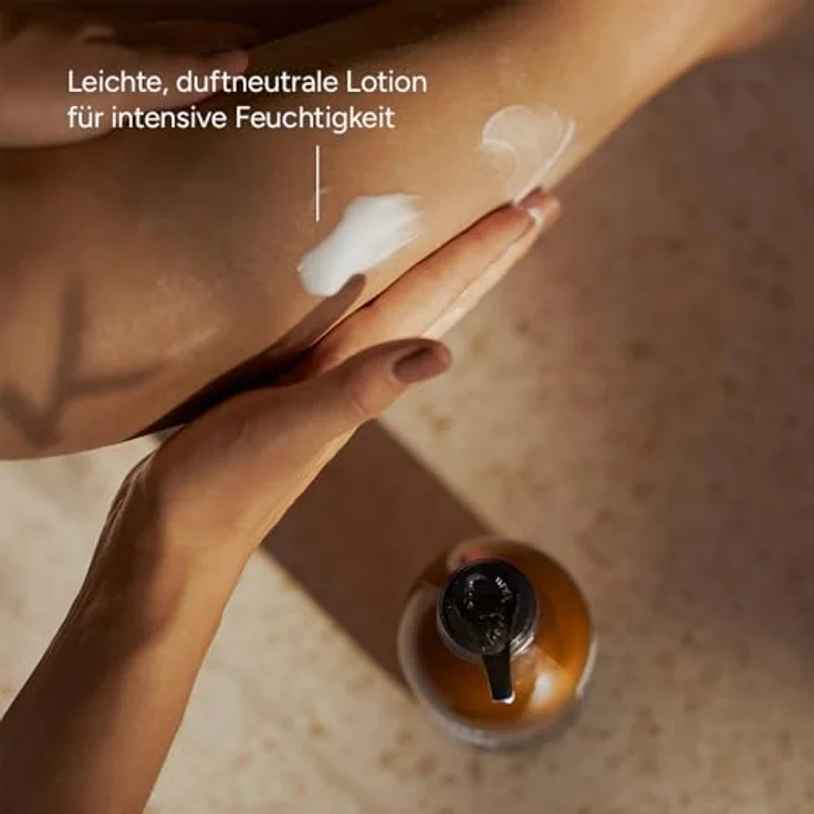 JUNGLÜCK Hyaluron Bodylotion 240ml - Vegan | Duftneutrale Lotion mit 0,5% Hyaluron zur intensiven Feuchtigkeitspflege, lindert Trockenheit und Spannungsgefühle – Bild 3