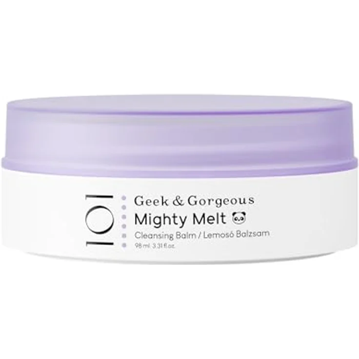 Geek & Gorgeous Mighty Melt Cleansing Balm - Sanfter Reinigungsbalsam für das Gesicht, für alle Hauttypen, inkl. sensible Haut, mit milden Tensiden, 98 ml Dose – Bild 1