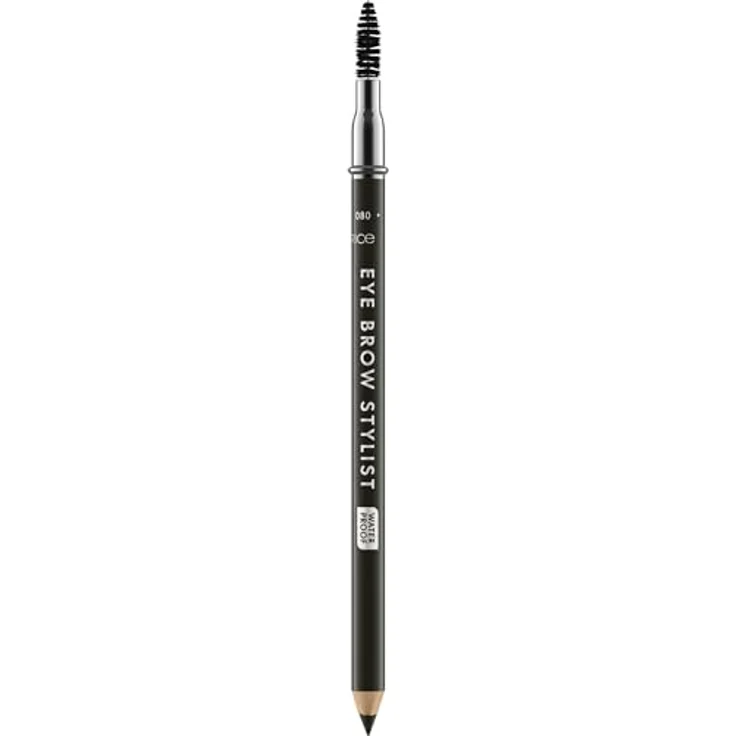 Catrice Eye Brow Stylist, Augenbrauenstift Nr. 080 Schwarz, langanhaltend, matt, vegan, wasserfest, ohne Mikroplastikpartikel, Nanopartikel frei, 1er Pack (1.4g) – Bild 1