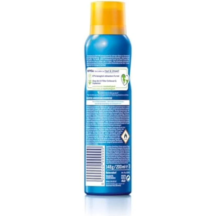 NIVEA SUN UV Dry Protect Sport SPF 50 Sonnenspray 200 ml – Bild 6