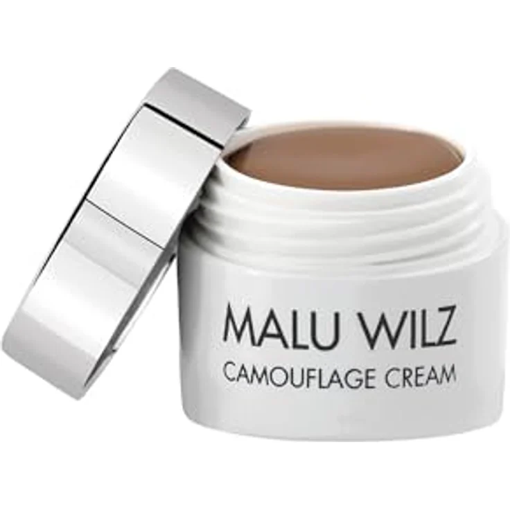 Malu Wilz Camouflage Cream Nr. 07 Ash Brown Breeze, wasserfester Concealer mit starker Deckkraft, 6g, für Hautanomalien und Tattooabdeckung – Bild 1