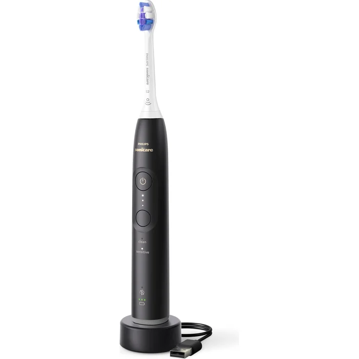 Philips Sonicare 6100, Elektrische Zahnbürste mit Sonicare Technologie, 3 Intensitätsstufen, S2 Sensitive Bürstenkopf