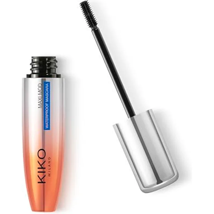 KIKO Milano Maxi Mod Waterproof Mascara, wasserfeste Wimperntusche für mehr Volumen, 12 ml