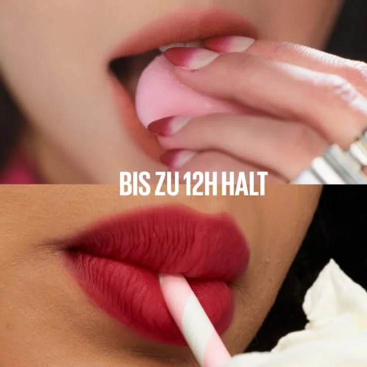 Maybelline New York Superstay Teddy Tint Lippenstift 100 Kitten Heel, soft-matte Formel mit langanhaltender Wirkung und ohne Abfärben – Bild 7