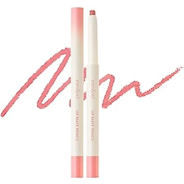 rom&nd Lippen-Mate-Stift, Lippenkonturenstift mit wischfester Textur, 13g, 02 DOVEY PINK - Lebhaftes, helles Pink Nude – Bild 1