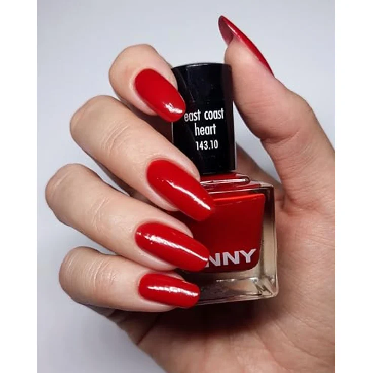 ANNY Nail Polish East Coast Heart, Hochwertiger Farb-Nagellack in warmem Terrakottarot, schnelltrocknend, splitterresistent, 15 ml – Bild 4