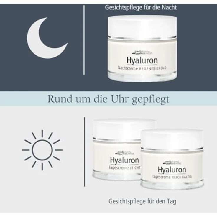 Dr. Theiss Hyaluron Nachtcreme regenerierend, 50 ml Gesichtscreme für intensive Pflege – Bild 4