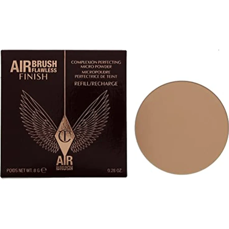Charlotte Tilbury Airbrush Flawless Finish Refill 2 Medium Powder 8g – Bild 1
