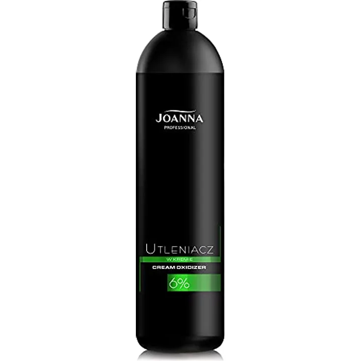 Joanna Professional Haarfärbe-Oxidant 6% - Wasserstoffperoxid Creme-Entwickler - cremige zarte Konsistenz Oxidationsmittel zum Blondieren - Cream Developer Oxydant für Blondierung und Färbung - 1000g