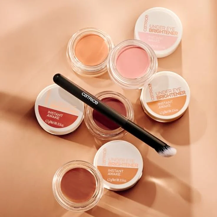 CATRICE Under Eye Concealer Brush, präziser Concealerpinsel für flüssige und cremige Texturen, schwarzer Griff – Bild 8