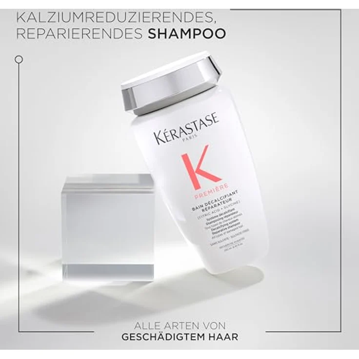 Kérastase Première, Bain Décalcifiant Rénovateur Shampoo, 250 ml, für geschädigtes Haar mit Zitronensäure und Glycin – Bild 2