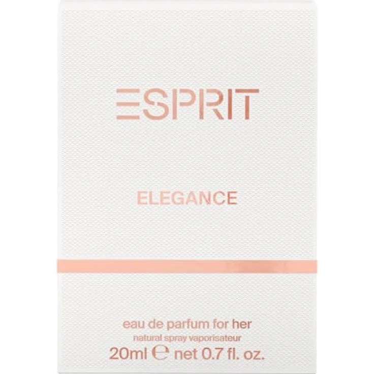 ESPRIT ELEGANCE, Damen Parfüm 20ml mit Bergamotte, Jasmin & Vanille, Eau de Parfum für weibliche Leichtigkeit, fruchtig, floral & musky, ohne tierische Inhaltsstoffe – Bild 3