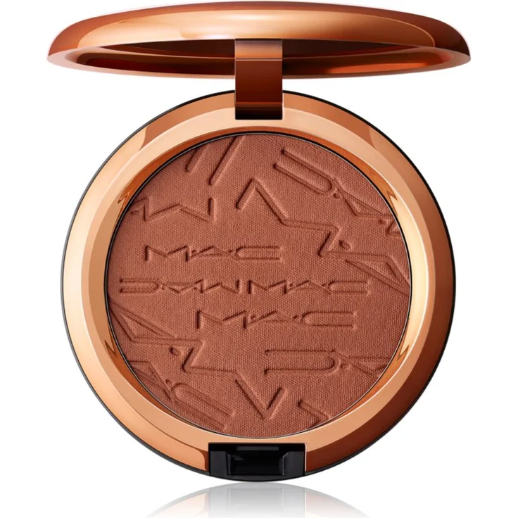 MAC Cosmetics Skinfinish Sunstruck Matte Bronzer, Bräunungspuder mit mattem Effekt, Farbton Rich Rosy, 8 g