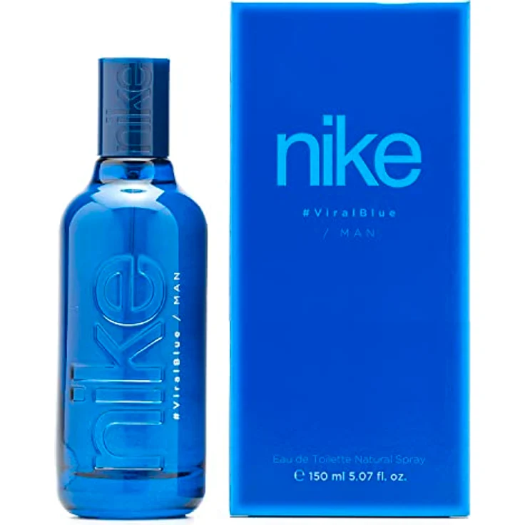 Nike Viral Blue Men's Eau de Toilette, 150 ml, Scented and long-lasting, Citrus and refreshing – Bild 1
