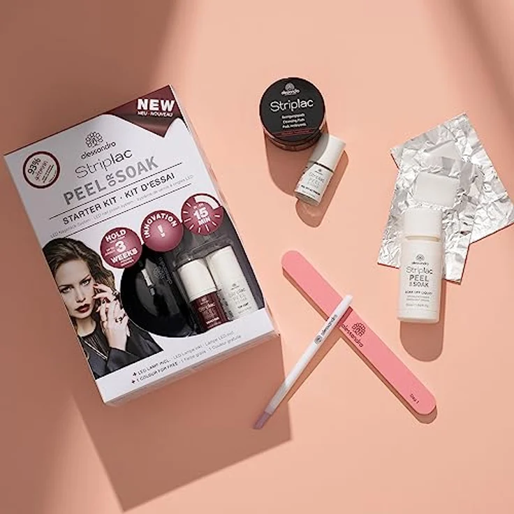 Alessandro Striplac Peel or Soak Starter Set – Bild 2