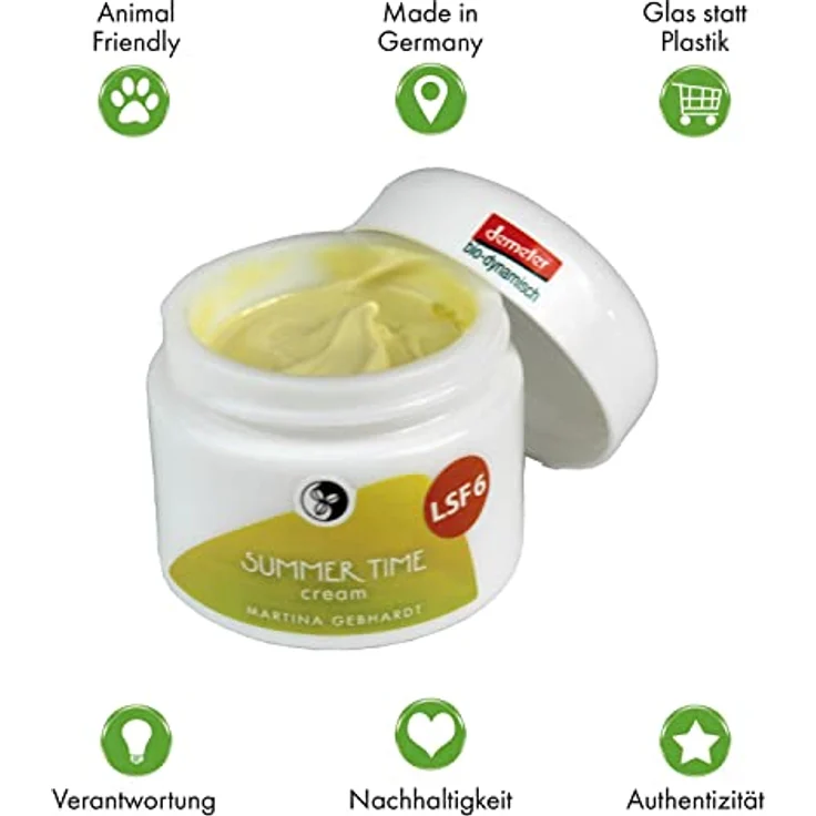 Martina Gebhardt Naturkosmetik - Summer Time Cream - 50 ml – Bild 4