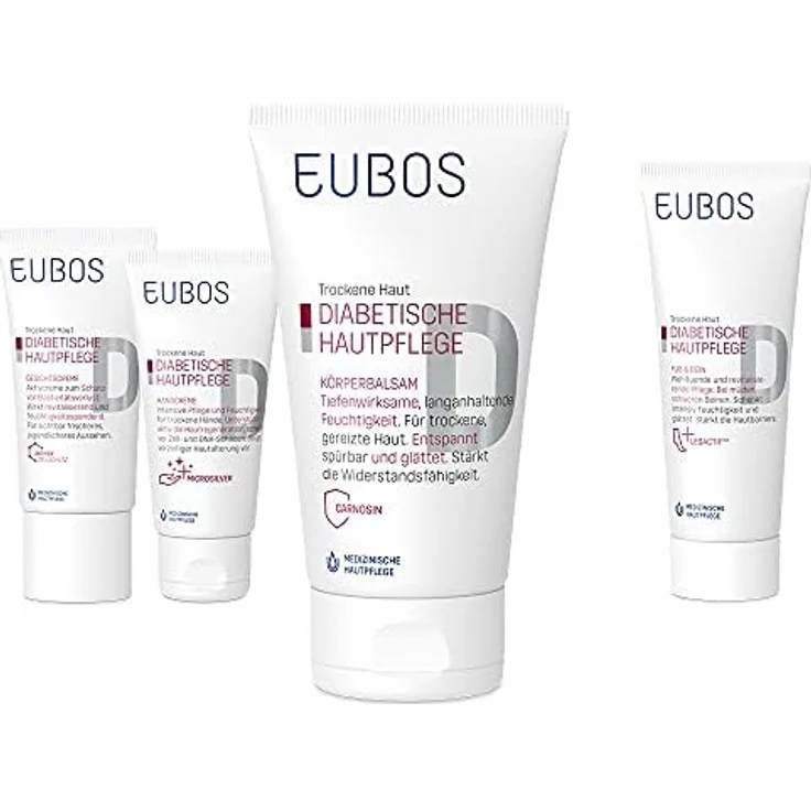 EUBOS | DIABETISCHE HAUTPFLEGE | HANDCREME | 50ml | Körperlotion bei trockener, strapazierter Haut von Diabetikern | klinisch getestet – Bild 4