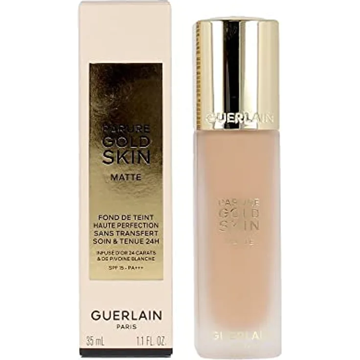 GUERLAIN Parure Gold Skin Matte Foundation Nr.3W Warm, 35 ml