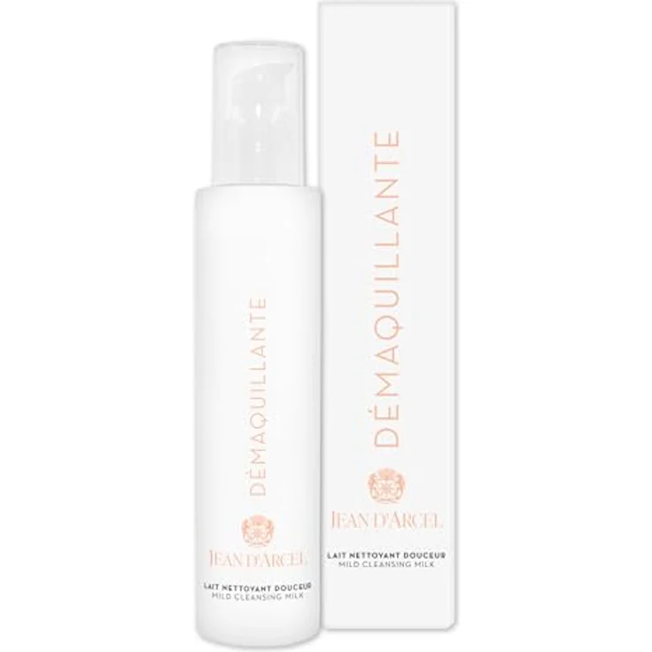 JEAN D'ARCEL DÉMAQUILLANTE lait nettoyant douceur – Sanfte Reinigungsmilch für sensitive Haut & gegen Rötungen – Mit Kamelien-Öl – Mild Cleansing Milk – 200 ml – Bild 1