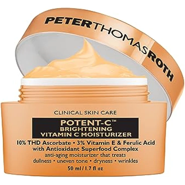 Peter Thomas Roth - Potent-C™ Brightening Vitamin C Moisturizer 50 ml - 10 % THD Ascorbat Vitamin C - Fortschrittliche Formel zur Hautaufhellung – Bild 1