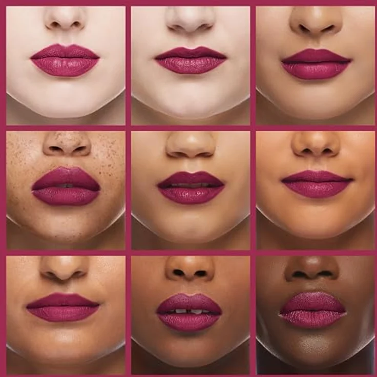 Revlon The Luscious Mattes Super Lustrous Lipstick, cremige Formel für weiche und volle Lippen, samtmatte Farbe 025 Insane, 4,2 g – Bild 4
