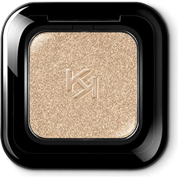 KIKO Milano High Pigment Lidschatten 1,5 g, Farbe 55 Light Gold, langanhaltende Formel mit intensiver Farbabgabe