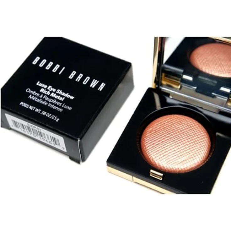 Bobbi Brown Luxe Eye Shadow Metallic-Lidschatten Farbton HEAT RAY, 1,8 g, langanhaltende und leicht aufzutragende Formel mit Metallic-Effekt – Bild 1