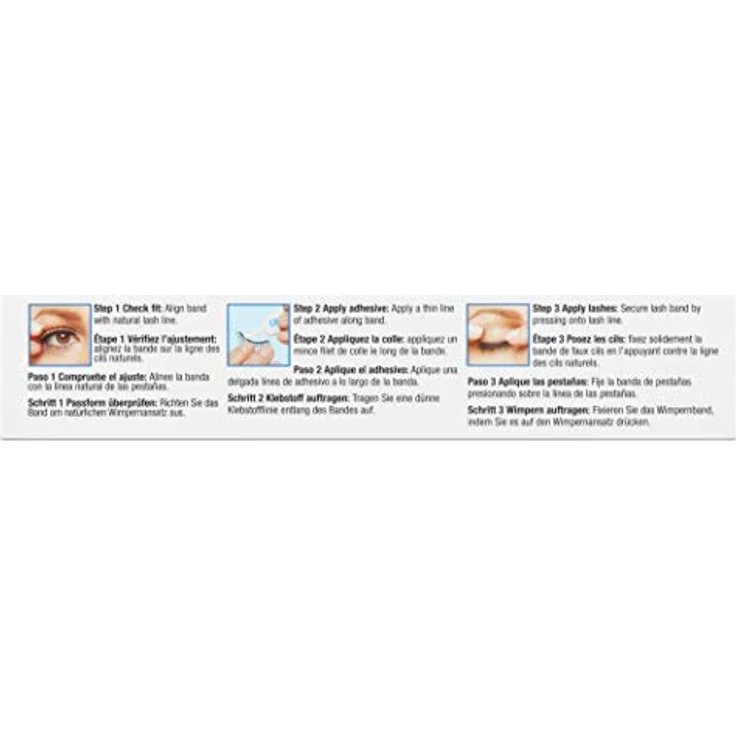 ARDELL DUO Wimpernkleber Transparent (14gr) mit Schnelltrocken-Formel & extra starkem Halt für falsche Wimpern zum Kleben | Das Original der Wimpernverlängerung | Quickset Clear, Tube & wasserfest – Bild 3